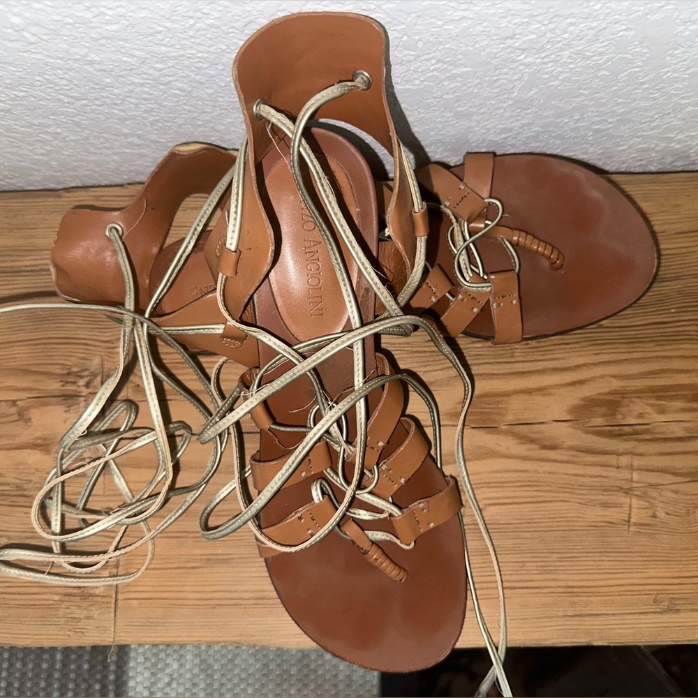 Enzo Angiolini Gladiator Sandals size 6.5 M